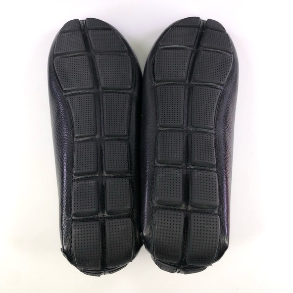 The Men’s Store Bloomingdales Black Leather Venetian Shoes Size 9.5 main image 2